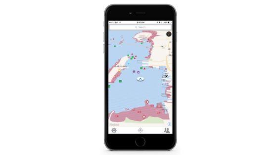 iphone boat gps