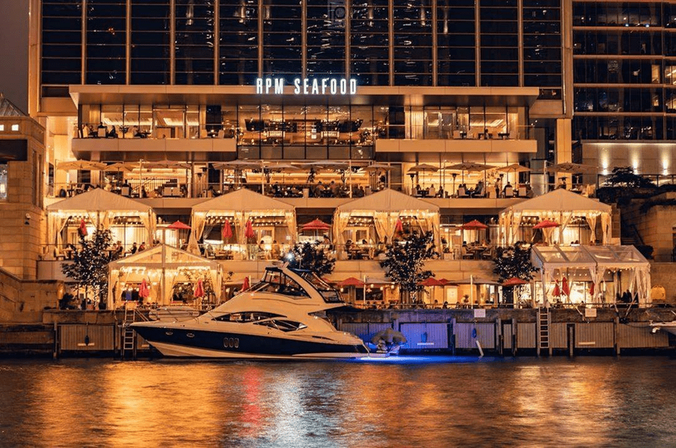 RPM Seafood Restaurant Chicago River