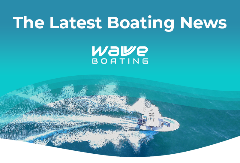 Aerial view of Tampa Bay at dusk, water in forefront 