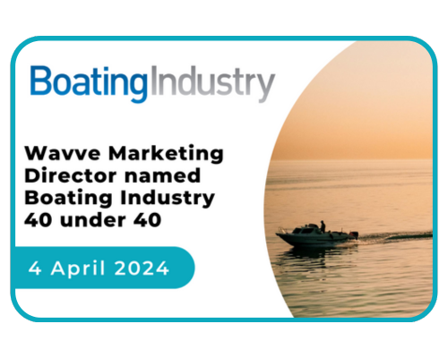 Wavve Boating Marketing Director awarded Boating Industry 40 Under 40 award