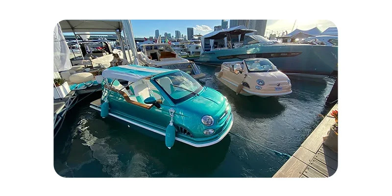 Fiat 500 Boat
