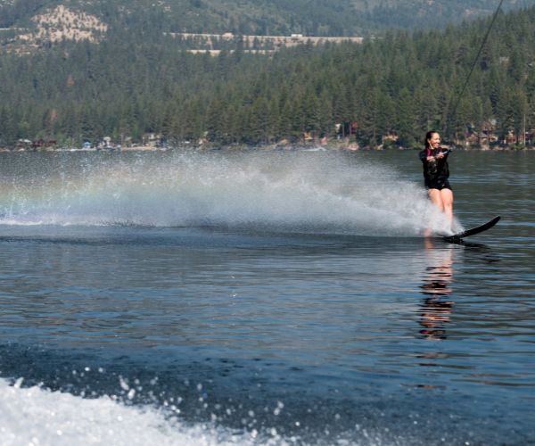 Which-is-the-Safest-Area-for-Towing-a-Skier?