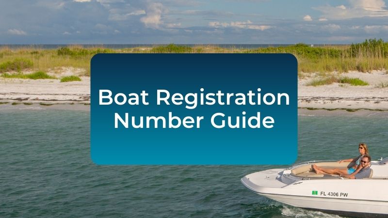 where must a vessel's registration number be displayed?