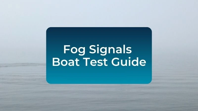 A sailboat is underway in the fog. What sound signal should you hear?
