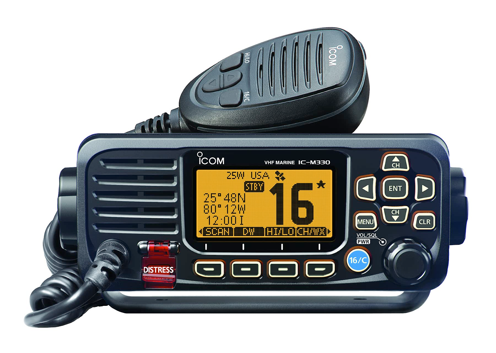 Fixed-mount-VHF-radio