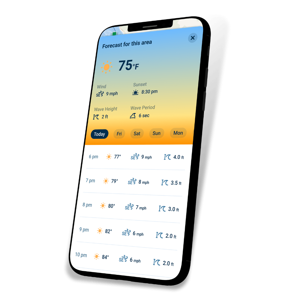 wavve boating weather app