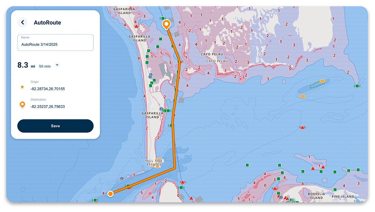 Wavve Boating Web Chart Viewer