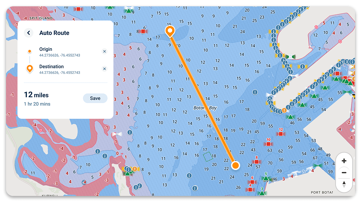 Wavve Boating Web Chart Viewer