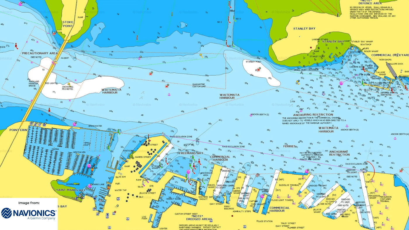 Navionics chart viewer