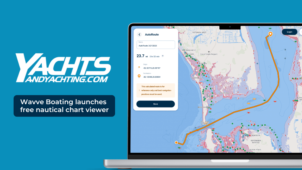 wavve boating free nautical chart viewer yachts and yachting