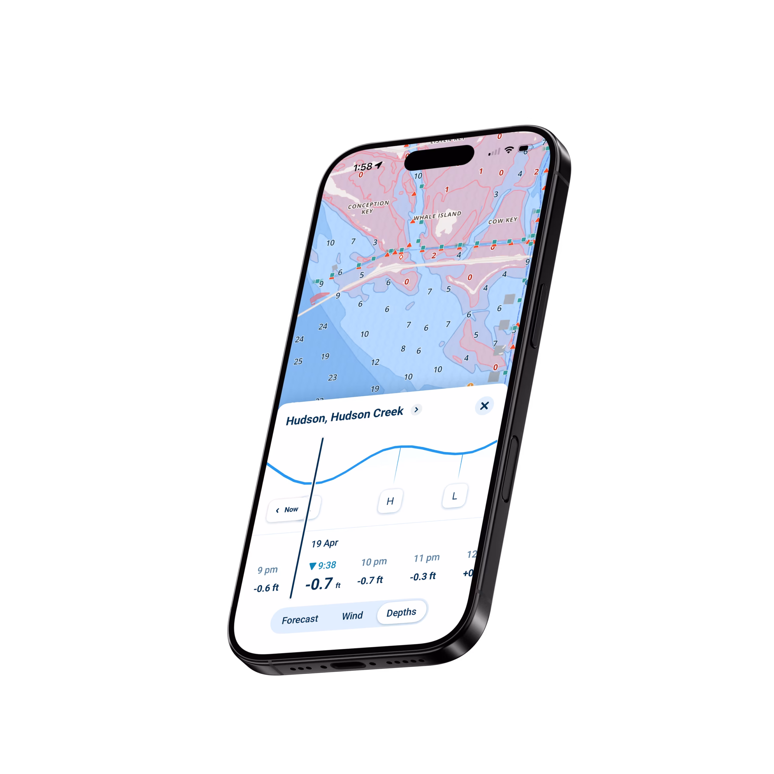 Tides-2026 Wavve boating app tides